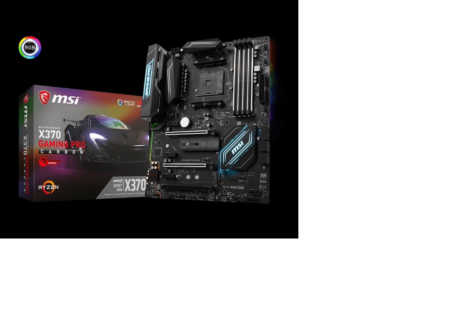 MAIN MSI X370 GAMING PRO CARBON - SOCKET AM4