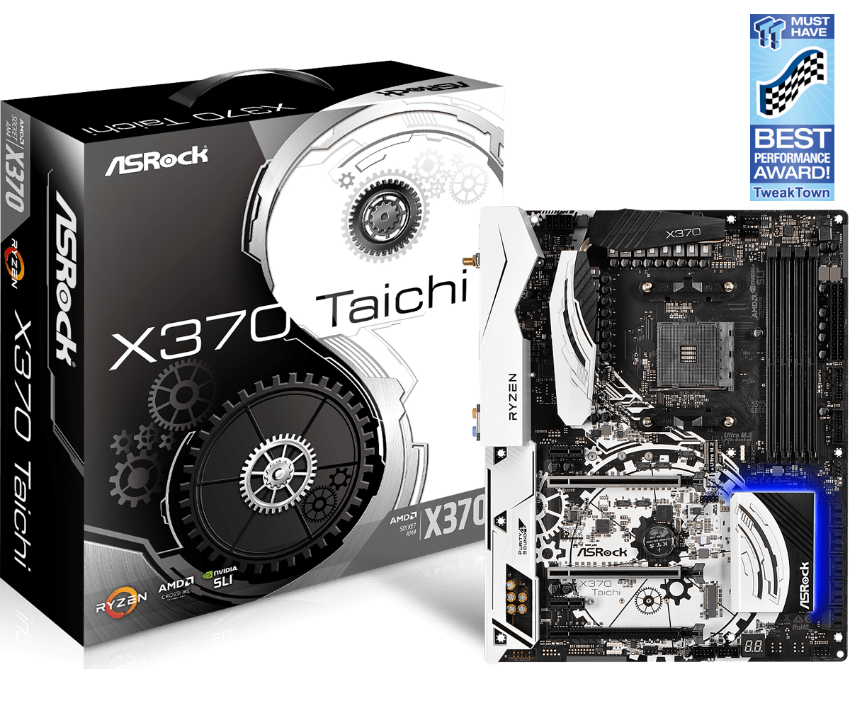 Main Asrock X370 TAICHI AM4 socket Ryzen Series