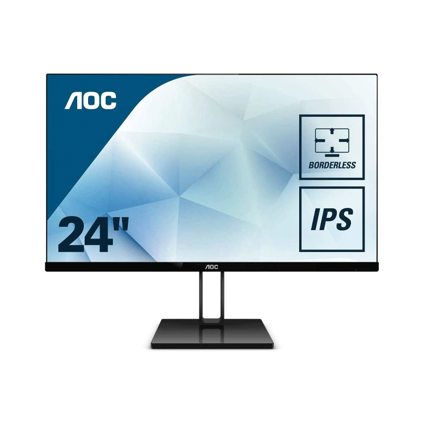 Màn hình AOC 24V2Q 24 inch FHD IPS 75Hz 5 ms