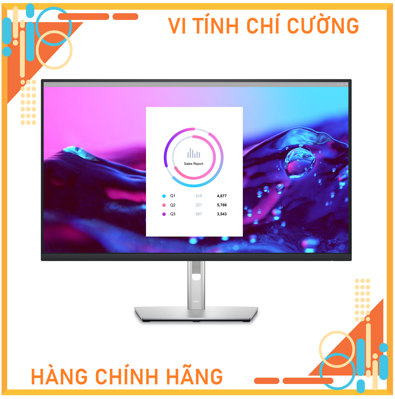 Màn Hình Dell P3223QE USB-C  31,5inch/ 4K/ IPS/ 1,07 tỷ màu/ 60Hz (mới về hàng)