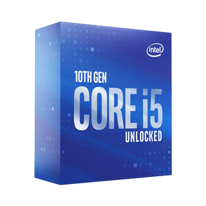 CPU Intel Core i5-10600K (4.1GHz turbo up to 4.8GHz, 6 nhân 12 luồng, 12MB Cache, 125W) - Socket Intel LGA 1200