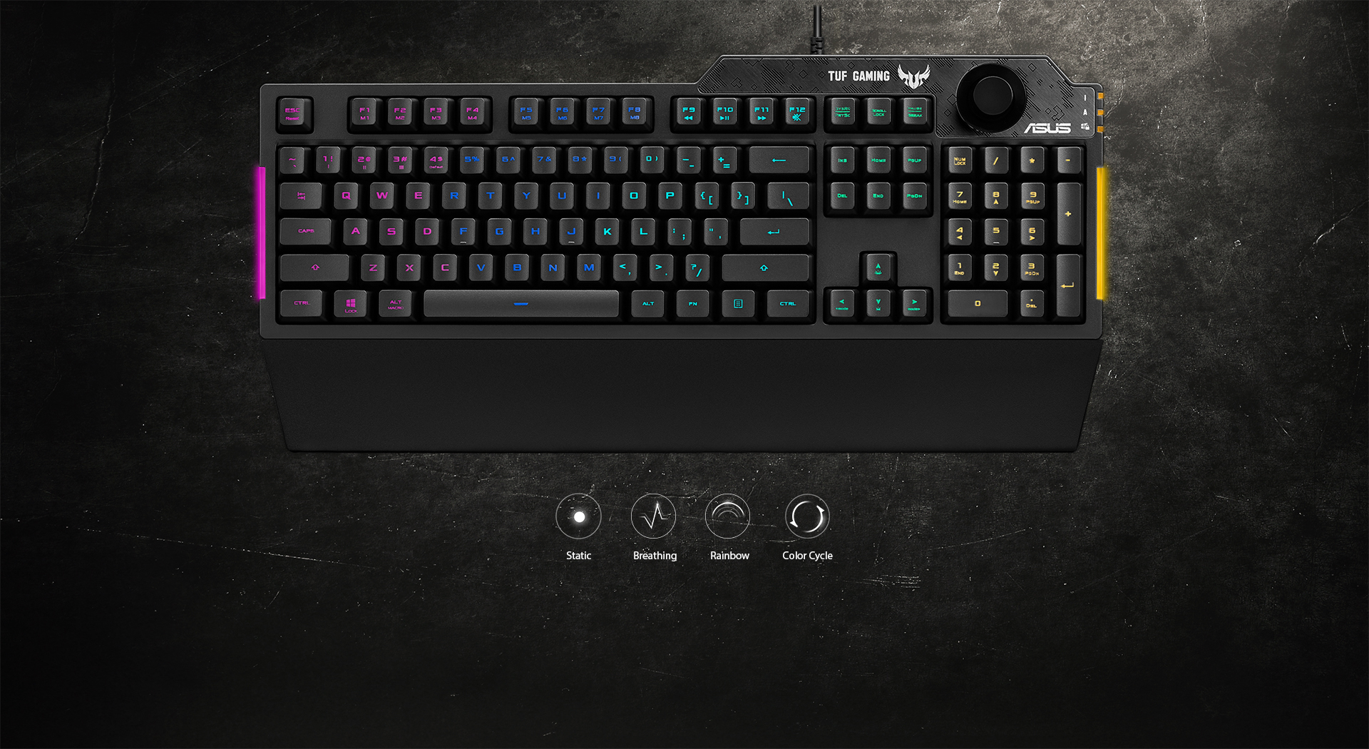 Bàn phím ASUS TUF Gaming K1 RGB