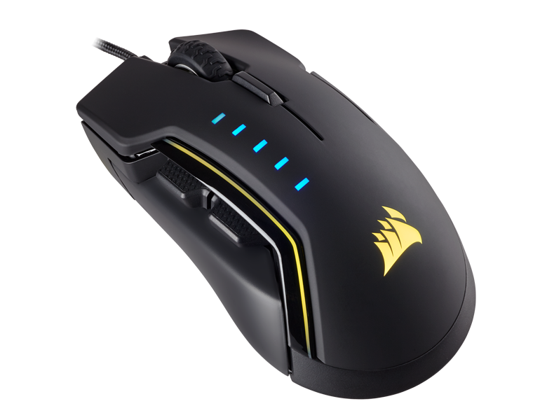 CHUỘT MÁY TÍNH CORSAIR - Glaive RGB Black - CH-9302011-AP - GAMING GEAR