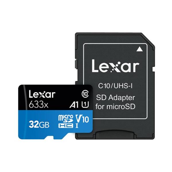 THẺ NHỚ LEXAR 32GB MICROSDHC CLASS 10, U1, V10, A1 -LMS0633032G-BNNNG - KHÔNG ADAPTER