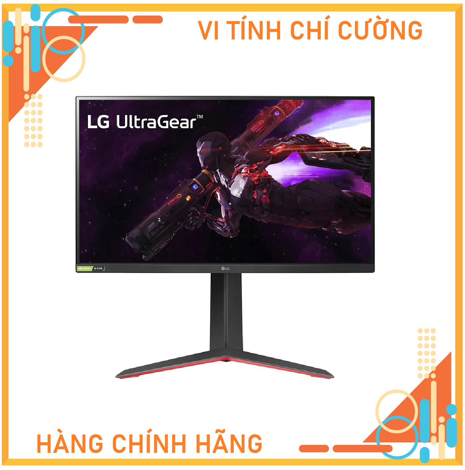 Màn hình LG 27GP850-B.ATV (27inch/QHD/NanoIPS/165Hz/1ms/320nits/HDMI+DP+USB+Audio/Freesync)