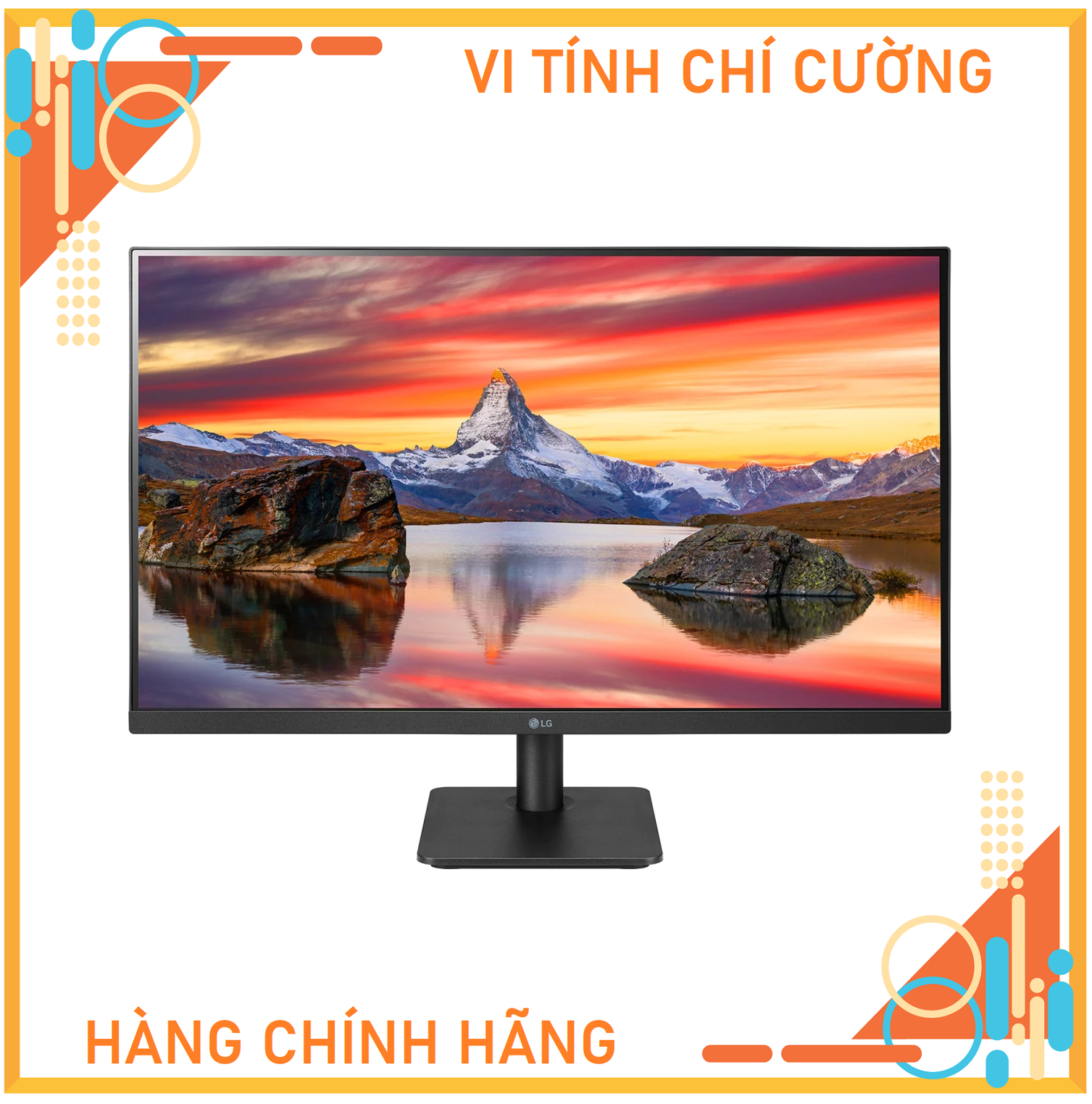 Màn hình LG 27MP400-B.ATV (27inch/FHD/IPS/75hz/5ms/250nits/HDMI+Dsub/Freesync)