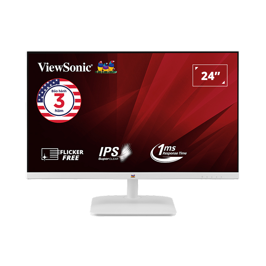 Màn Hình Viewsonic VA2432-H-W 23.8 inch IPS FHD 100Hz 1ms