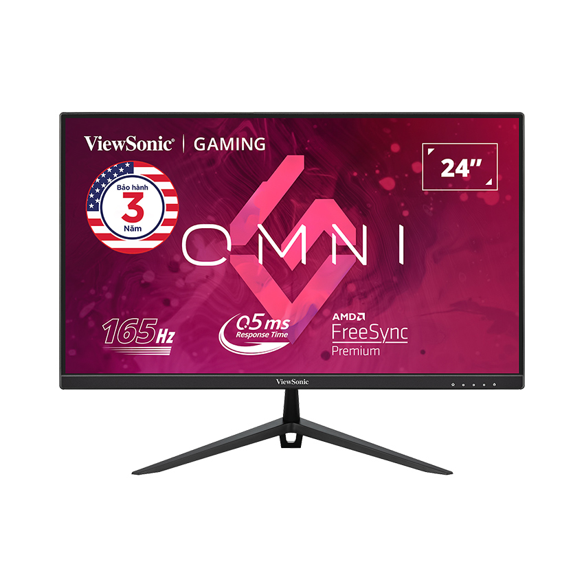 Màn hình ViewSonic VX2428 24 inch FHD IPS 165Hz 0.5ms