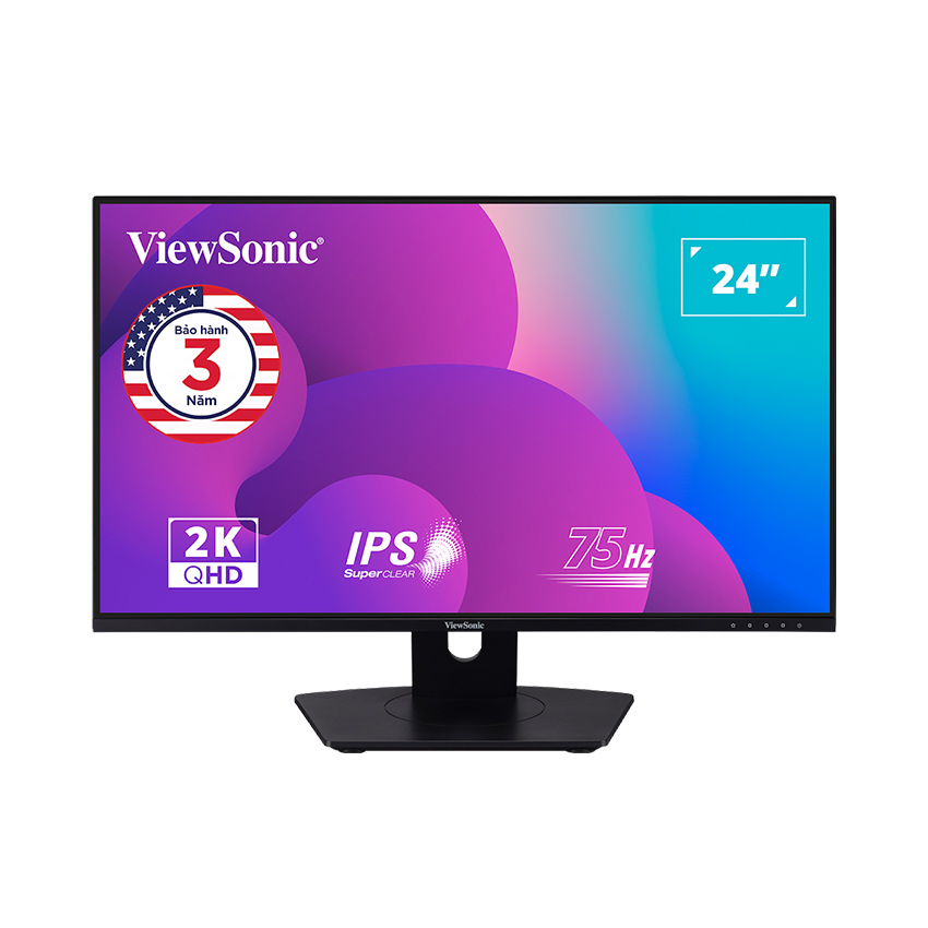 Màn hình ViewSonic VX2480-2K-SHD 24 inch 2K IPS 75Hz