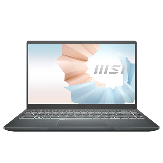 Laptop MSI Modern 14 (B11MOU-1028VN) (i3 1115G4/8GB RAM/256GB SSD/14.0 inch FHD/Win11/Vỏ Nhôm/Xám)