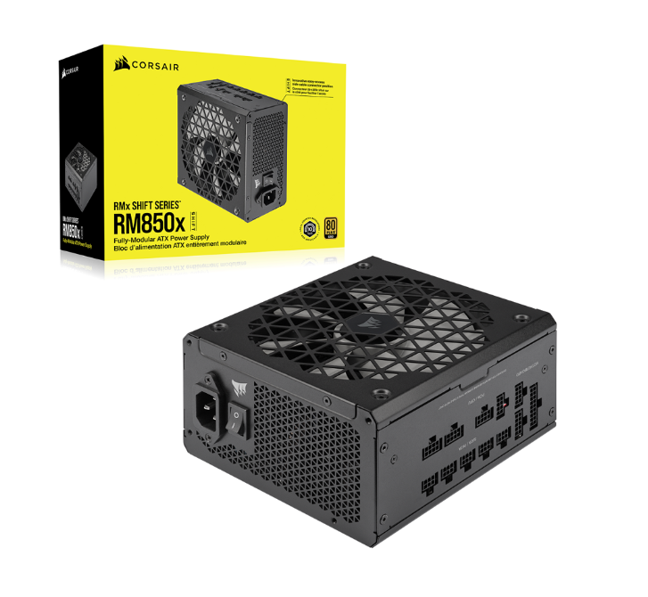 Nguồn máy tính Corsair RM850x Shift - 80 Plus Gold (CP-9020252-NA)