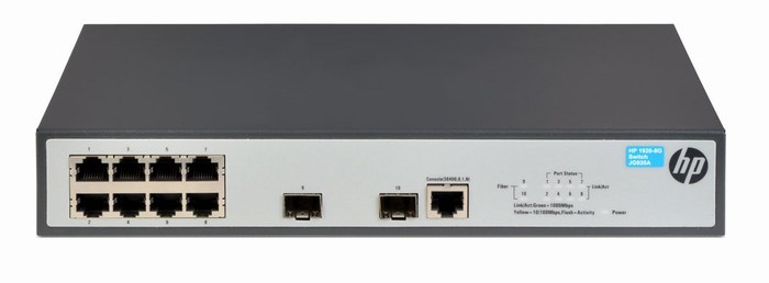 HP 1920-8G Switch - JG920A - Gigabit MANAGED SWITCH L2/L3