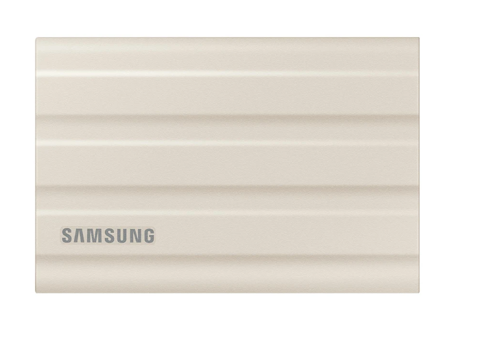 SSD SamSung T7 Shield  1TB / USB 3.2 Gen 2, Beige , Up to 1,050MB/s