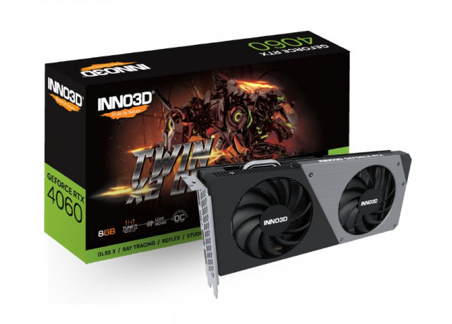 Card màn hình INNO3D GEFORCE RTX 4060 TWIN X2 OC