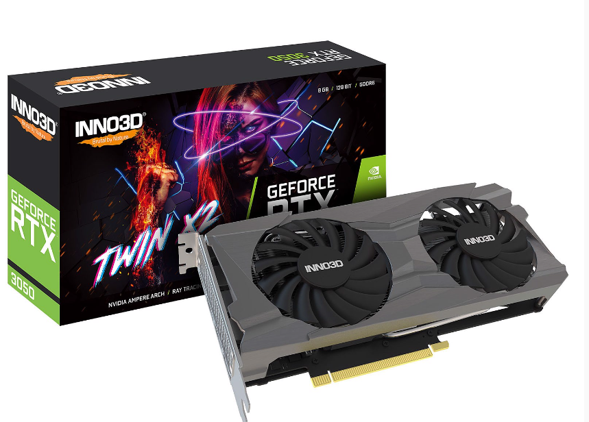 VGA INNO3D GEFORCE RTX 3050 TWIN X2 OC 8GB