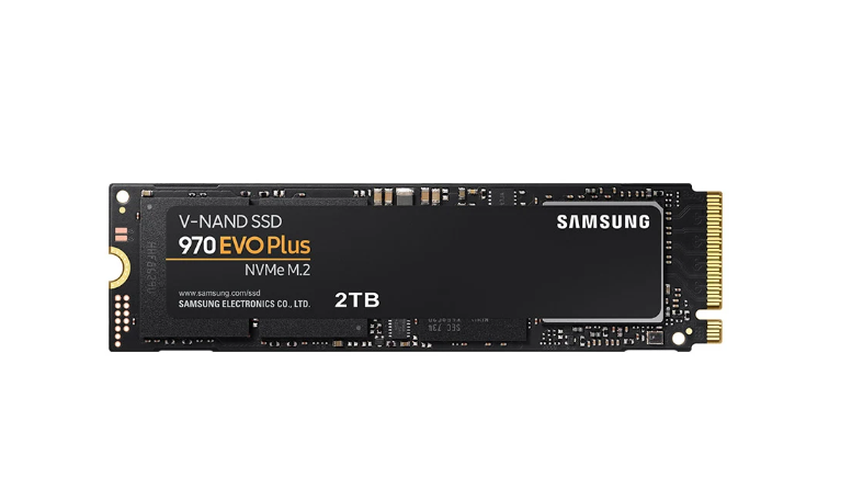 SSD SamSung 970 EVO PLUS 2TB  M.2 NVMe PCIe Gen3x4/ 3 bit MLC NAND / Read up to 3500MB/s - Write up to 3300MB/s / Up to 620K/560K IOPS / 1200TBW