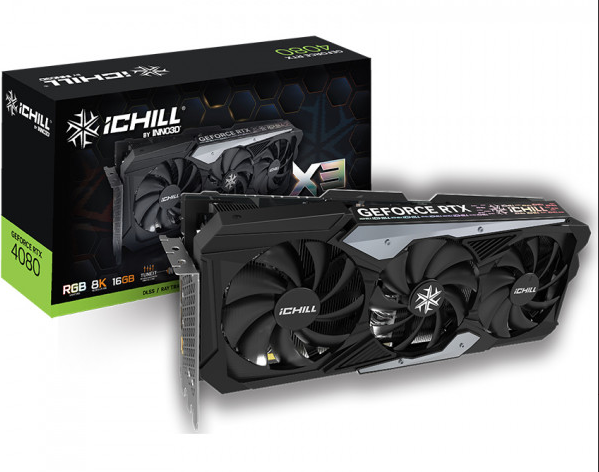 VGA Inno3D GeForce RTX 4080 iChill X3 16GB