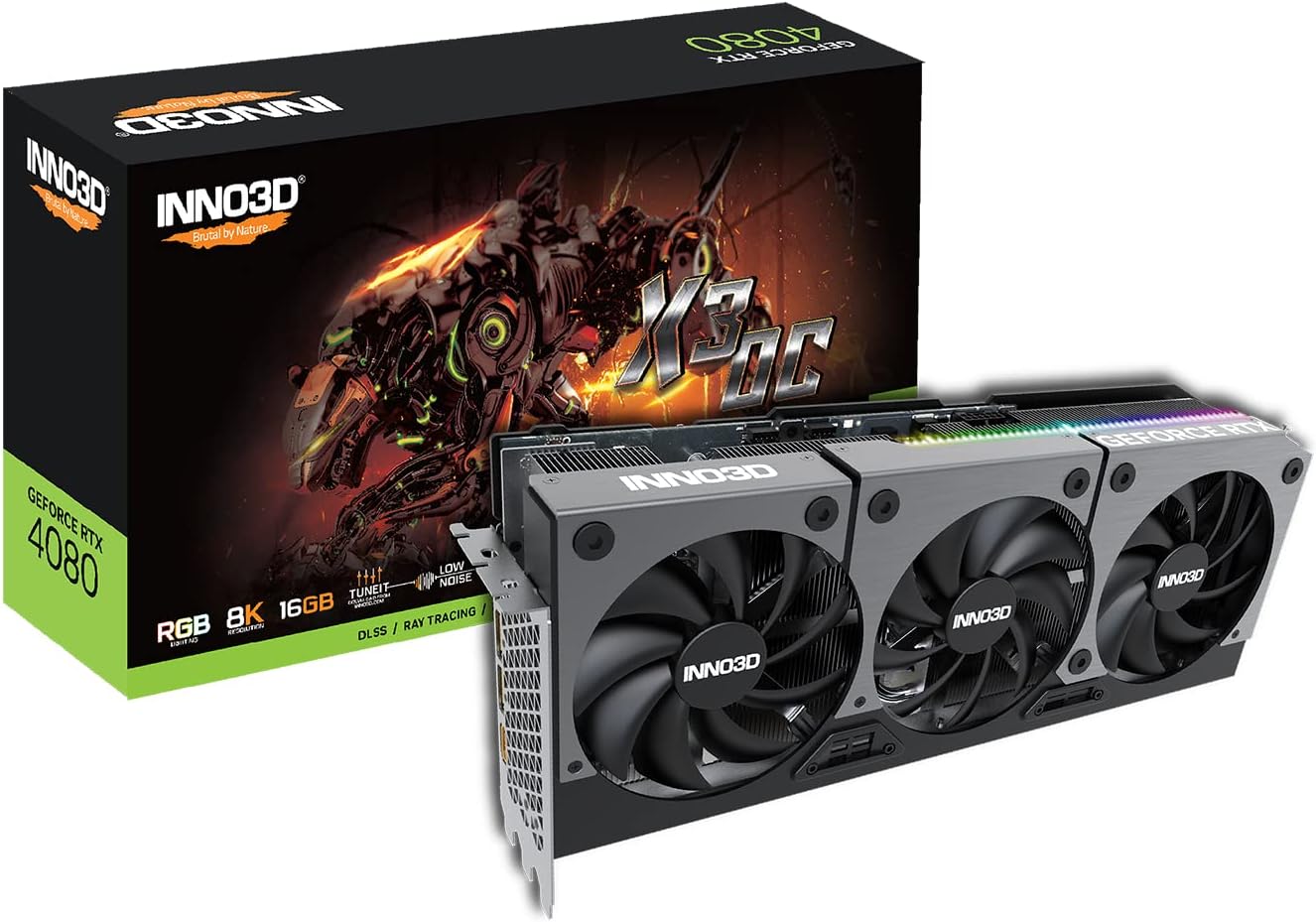 VGA Inno3D GeForce RTX 4080 X3 OC 16GB