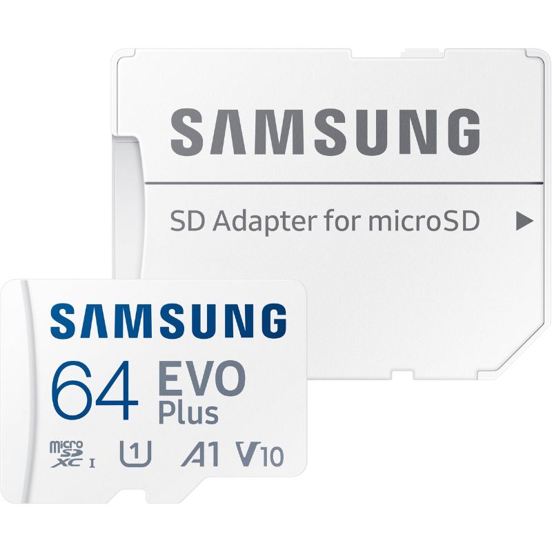 Thẻ nhớ microSD SamSung EVO Plus 64GB / C10, V10, A1, up to 130MB/s