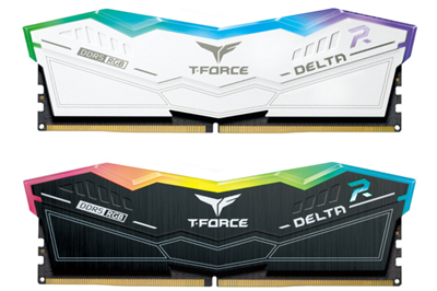 RAM desktop TEAM T-Force Delta Black/White RGB (2 x 16GB) DDR5 5200MHz