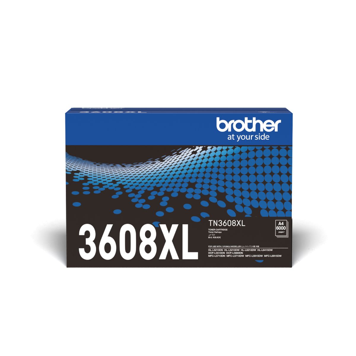 Mực in Brother TN-3608XL Black Toner Cartridge