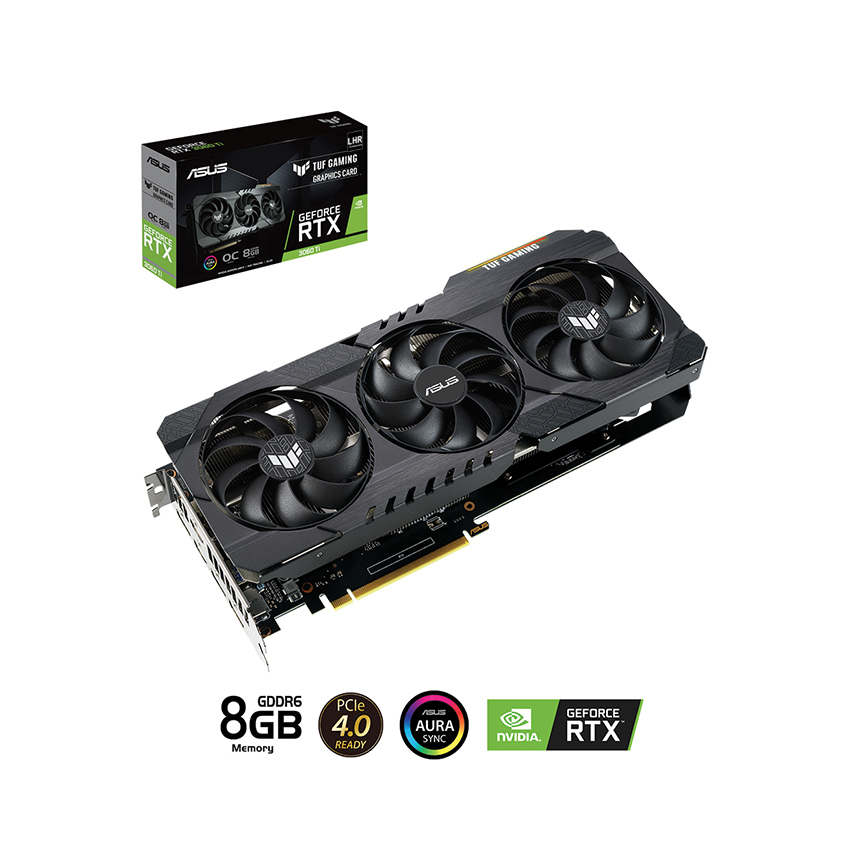 Vga Asus TUF-RTX3060TI-O8GD6X-GAMING