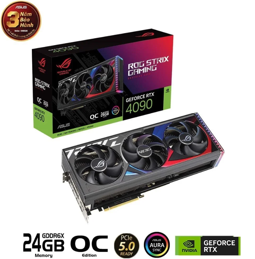 Vga Asus ROG-STRIX-RTX4090-24G-GAMING