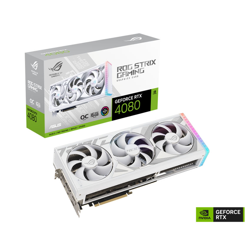 Vga Asus ROG-STRIX-RTX4080-O16G-WHITE