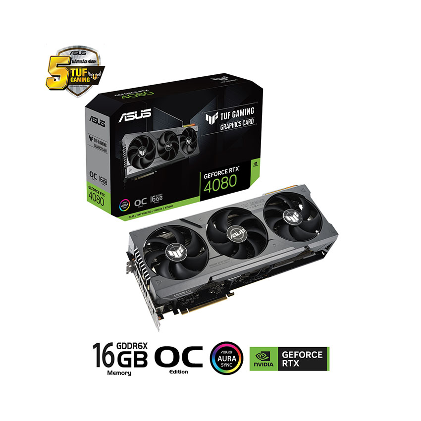 Vga Asus TUF-RTX4080-O16G-GAMING