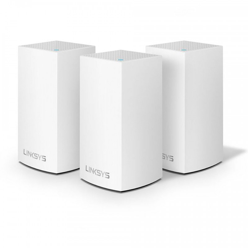 Router Wifi LINKSYS VELOP HW0103-AH DUAL-BAND AC3900 INTELLIGENT MESH WIFI SYSTEM WIFI 5 MU-MIMO SYSTEM 3-PK