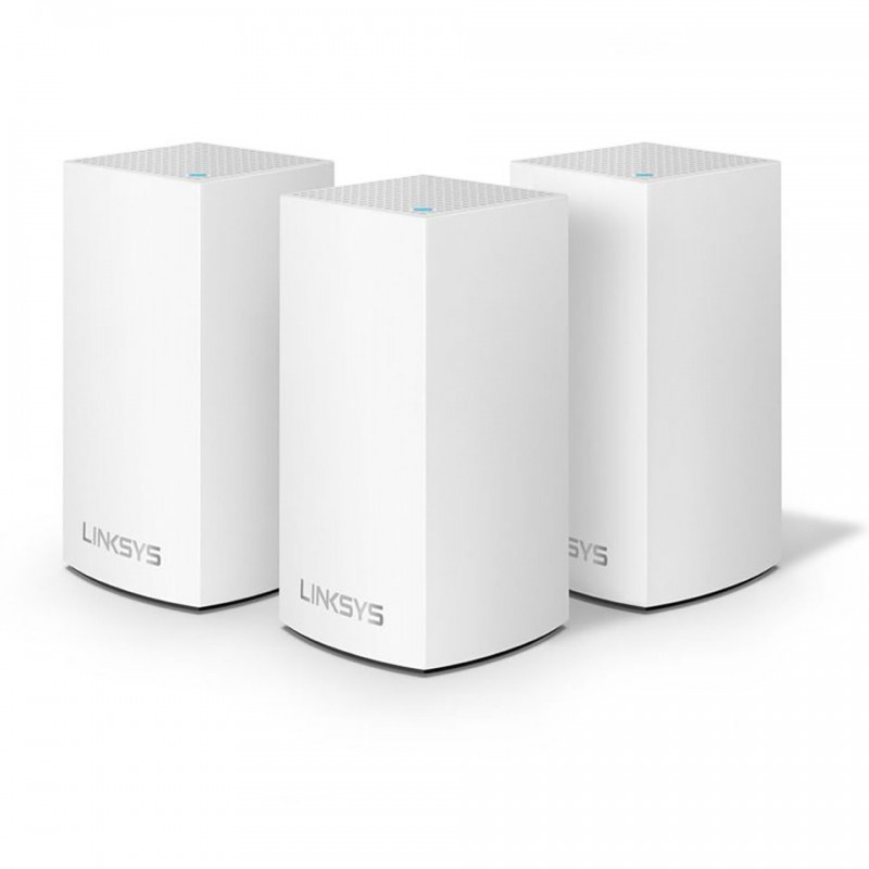 LINKSYS VELOP WHW0303-AH TRI-BAND AC6600 INTELLIGENT MESH WIFI SYSTEM WIFI 5 MU-MIMO SYSTEM 3-PK