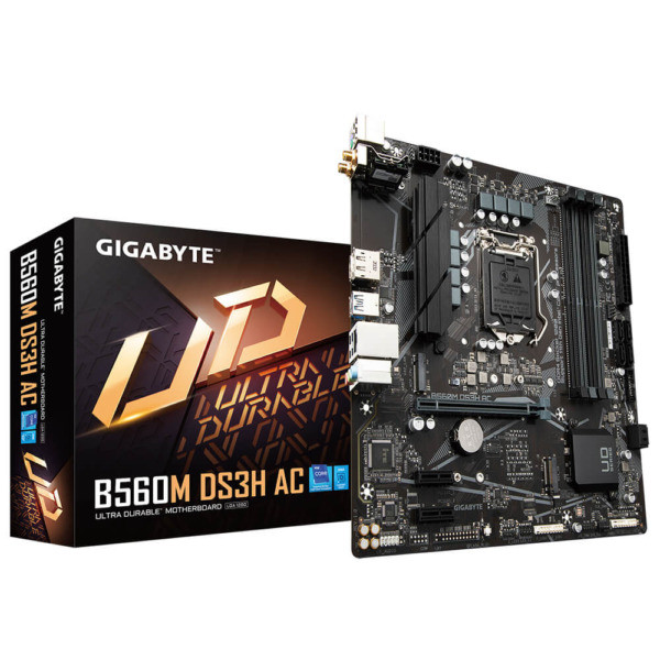 Mainboard Gigabyte B560M DS3H AC (Rev 1.0) – Socket 1200