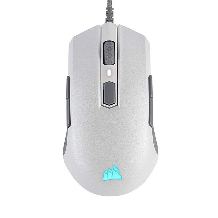 Chuột chơi game Corsair M55 RGB Pro White (CH-9308111-AP)