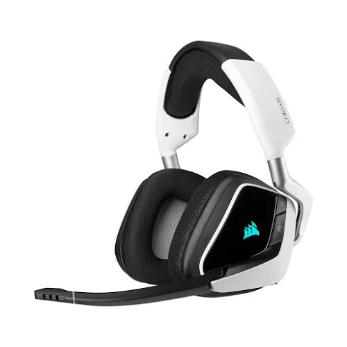 Tai nghe chơi game không dây Corsair VOID RGB ELITE 7.1 White (CA-9011202-AP)