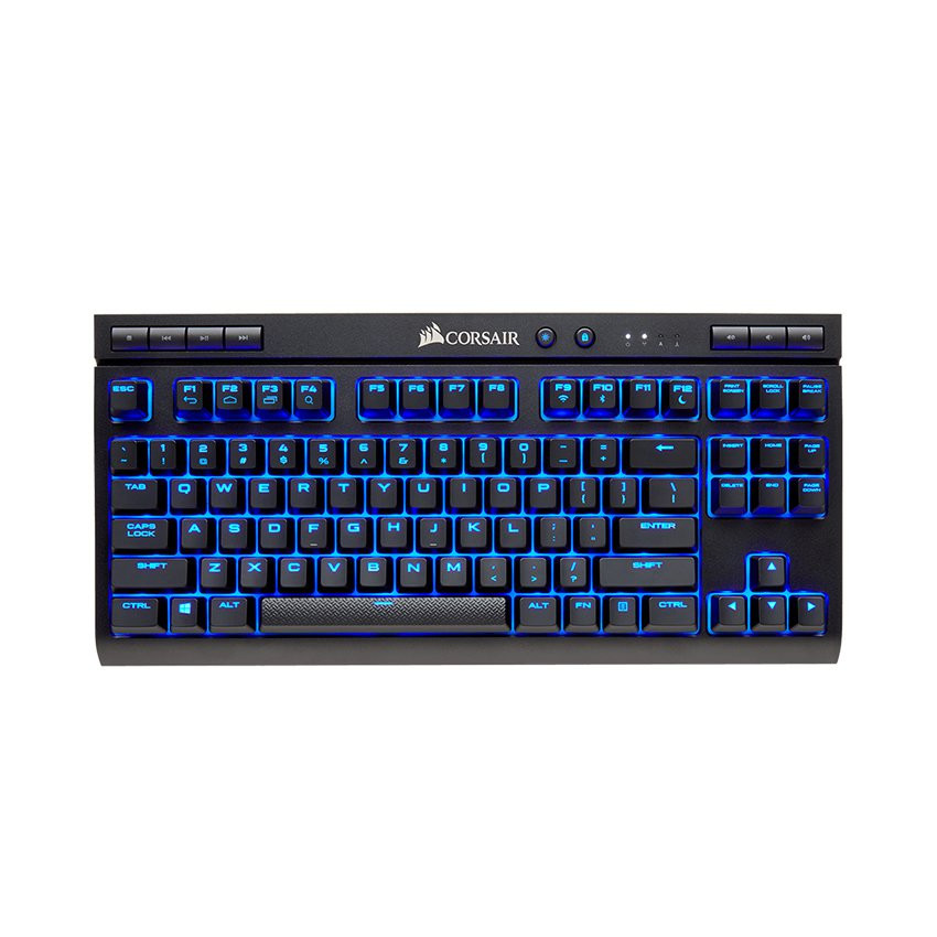 Bàn phím cơ Corsair K63 Wireless - Cherry MX Red (USB/Blue Led) (CH-9145030-NA)