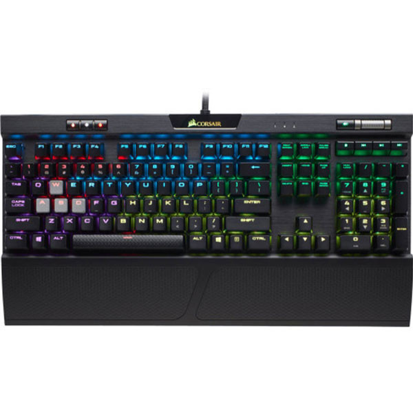 Bàn phím cơ CORSAIR K70 MK.2 RGB MX (Full size/Cherry MX Blue/RGB) CH-9109011-NA