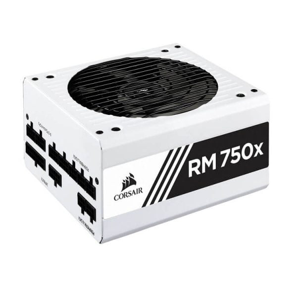 Nguồn máy tính Corsair RM750x  80 Plus Gold - Full Modul - Màu trắng