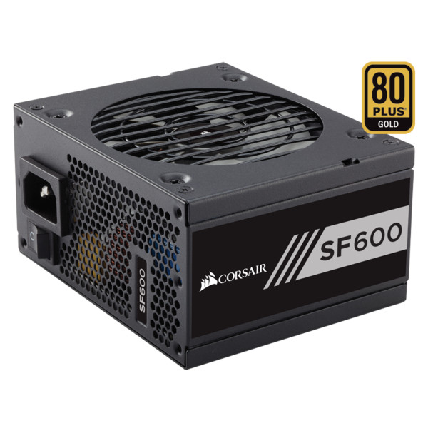 Nguồn máy tính Corsair SF600 Gold 80 Plus Gold - SFX Factor - Full Modul 