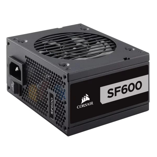 Nguồn máy tính Corsair SF600 Platinum 80 Plus Platinum - SFX Factor - Full Modul 