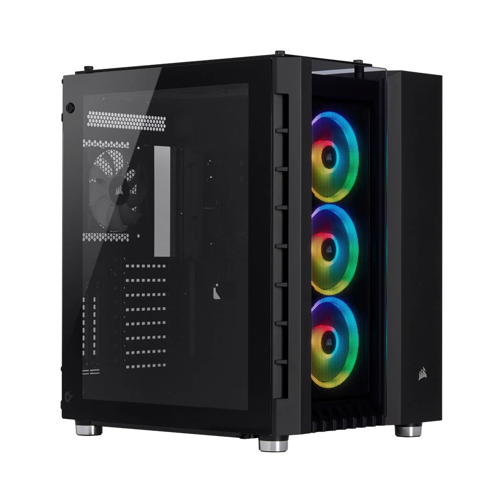  Vỏ máy tính Corsair 680X RGB TG Black - CC-9011168-WW