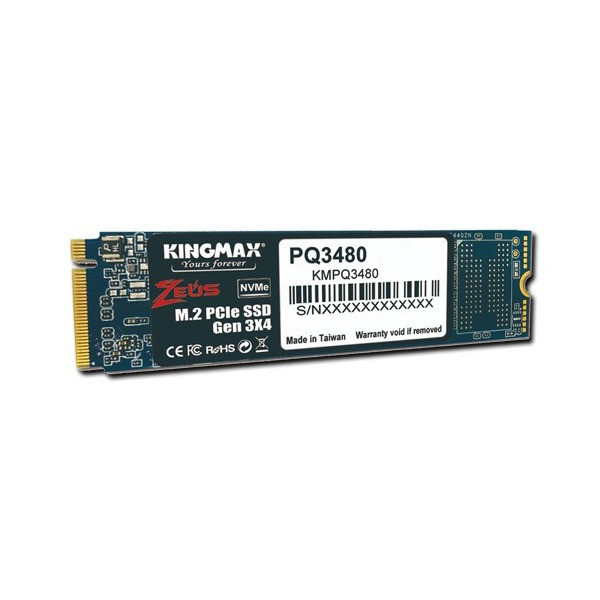 SSD Kingmax 1TB PCIe NVMe Gen 3.0x4 M2.2280 - PX3480