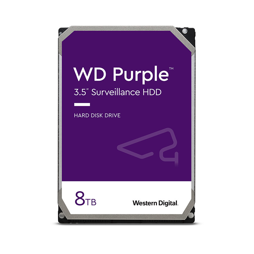 Ổ cứng HDD Camera WD Purple 8Tb SATA3 7200rpm 256Mb Tím WD82PURX