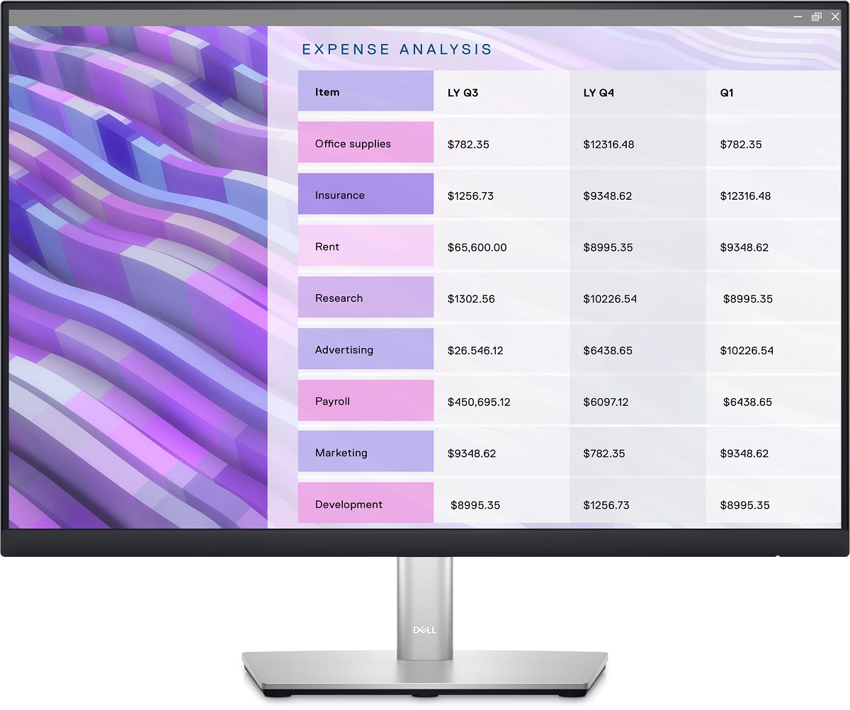 Màn hình DELL P2423 24INCH/1920x1200/16:10/HDMI/DP/DVI/VGA/USB/LED/IPS/ĐEN