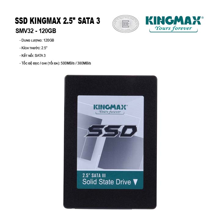 SSD KINGMAX SMV32 120GB 2.5